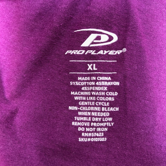 Purple Top with Back Design - Picture 4 of 4